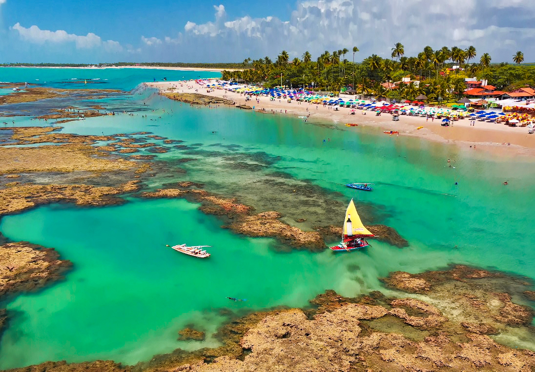 destinos baratos de Brasil Porto de Galinhas