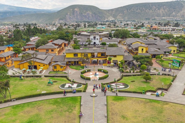 La mitad del mundo - viajar a Ecuador