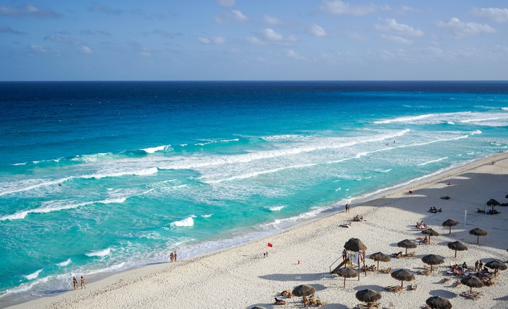 Mejores destinos para viajar en enero de 2021 - Cancun